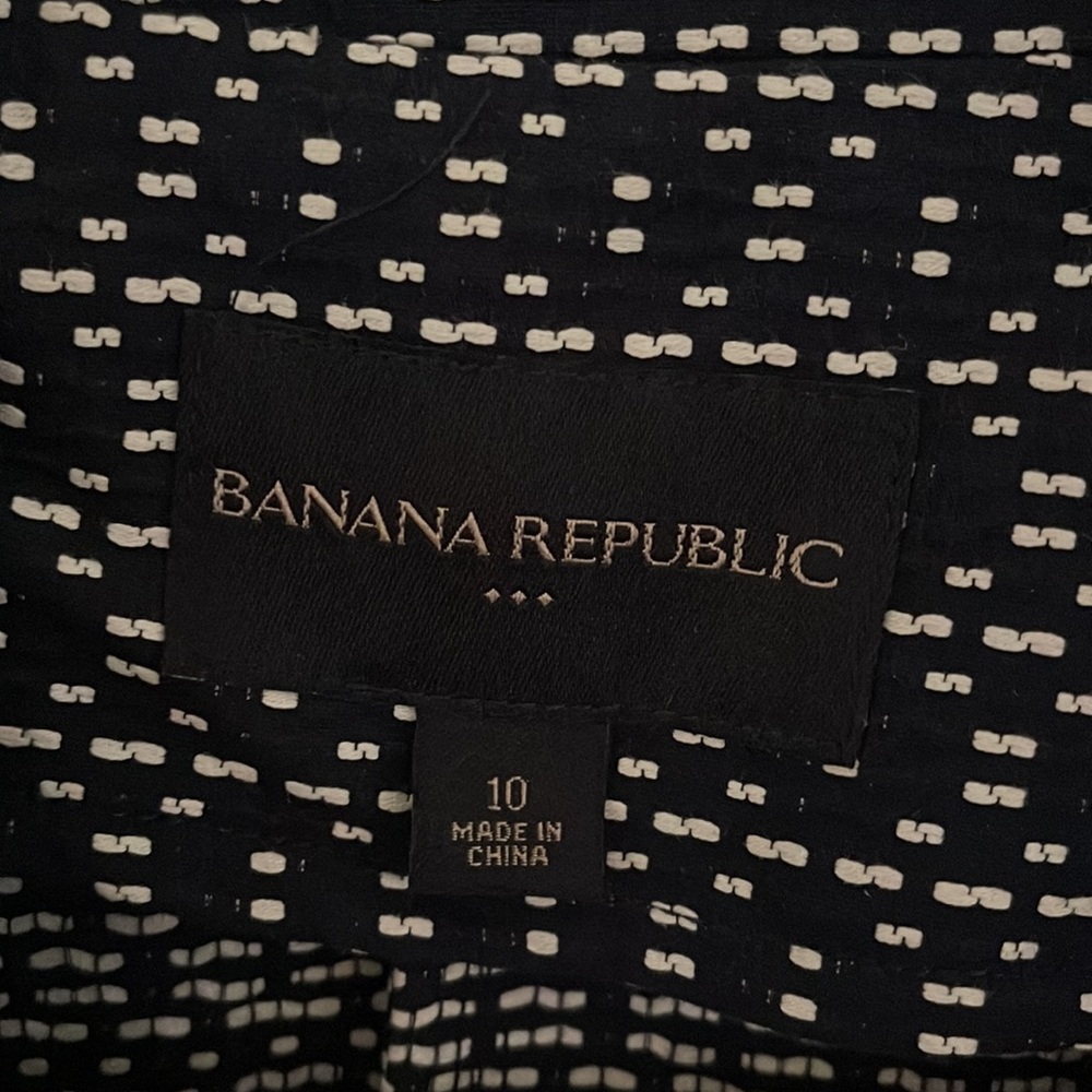 NOWT Banana Republic Size 10 Jacket Shirt Blazer - Picture 3 of 5